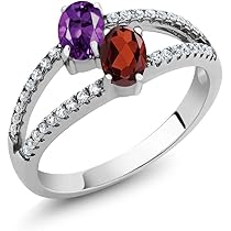 Amazon.co.jp: [Gem Stone King] 1.26カラット 天然 アメジスト